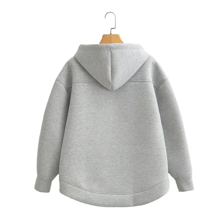 Zip Up Hoodies Women Autumn Hooded Sweatshirt Woman Long Sleeve Oversized Women's Sweatshirts Zip Hoodie Women Jackets