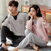 Cotton Couple Pajamas Sets for Women Men Plus Size Sleepwear Comfortable Homewear Autumn Spring Leisure Loungewear Pijamas