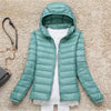 Women Puffer Jacket 15 Colors Plus Size 5XL 6XL 7XL 2025 New Spring Autumn Female Ultra Lightweight Packable Hooded Down Coats