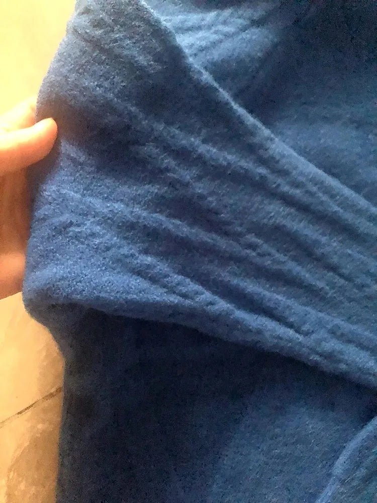 Fall Winter Knitted 2 Piece Sets Half Turtleneck Soft Sweater Outfit  Casual Wide Leg Pant Suits Korean Solid Warm Tracksuit New